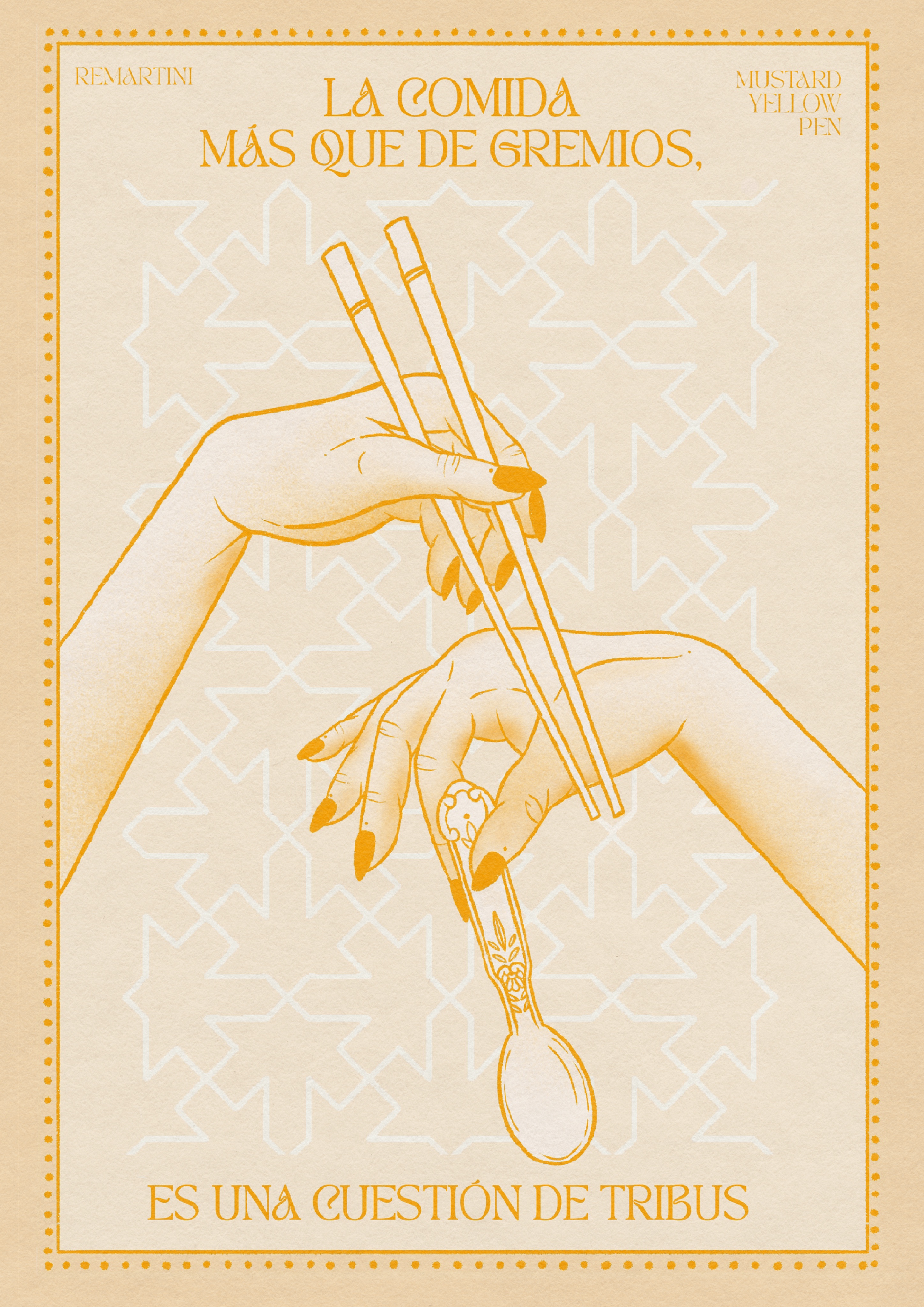 Ilustración digital — La Gastronomía, 2022